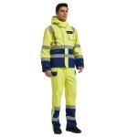 Hivis Yellow Rich Modacrylic Fire Proof Rain Wear Electric Preventing Jacket