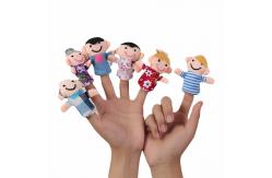 China Elementary School Students 15cm Plush Finger Puppets supplier