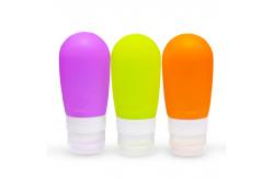 China Squeeze Refillable 90ml Silicone Travel Containers supplier