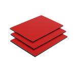 Fireproof B1 A2 3mm-6mm ACP Aluminum Composite Panel Length 2440mm-5800mm for sale