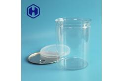 China Airtight Plastic Can Nuts Packaging 850ml 401# Empty PET Easy Open supplier