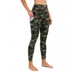 Dry fit Richee Womens Yoga Leggings Amry Green Camo Workout Pants for sale