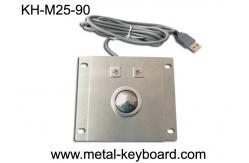 China Panel mount Industrial Sealed Waterproof Trackball Pointing Device with USB Port supplier