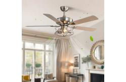 China 2000 Lumen Crystal Ceiling Light Fan With Remote supplier