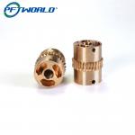 Custom Precision CNC Machining Milling Turning Brass Bronze Parts Worm Gear