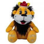 Eco Friendly Lion Plush Toy , Adorable Lion Stuffed Animal Easy Cleaning for sale