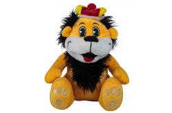 China Eco Friendly Lion Plush Toy , Adorable Lion Stuffed Animal Easy Cleaning supplier