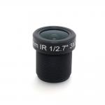 Analog IP Cctv Camera Lens , 3MP Wide Angle Fisheye Lens M12 MTV Mount Holder for sale