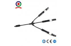 China MC4 IP67 Waterproof Y Connector For Solar Parallel Connection supplier