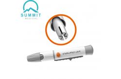 China Safety Blood Lancet Pen Adjustable Lancing Device With Painfree Technology supplier