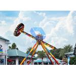 Attractive Big Pendulum Ride Amusement Park Equipment With Colorful Lights for sale