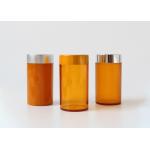 00 Size 150cc Frosted Matte PET Plastic Capsule Bottle