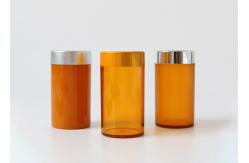 China 00 Size 150cc Frosted Matte PET Plastic Capsule Bottle supplier