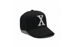 China Structured Adjustable 5 Panel Baseball Cap Embroidered Text With Metal Buckle supplier