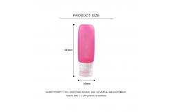 China Refillable Leak Proof Silicone Travel Bottles For Shampoo Conditioner supplier
