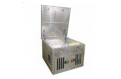 China Custom Aluminum Dog Boxes For Pick Up Truck , Aluminum Hunting Dog Boxes supplier