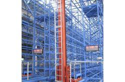 China Asrs Rack System Automated Warehouse Storage And Retrieval System With Safety Curtains supplier