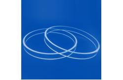 China 300mm Diameter Fused Silica Ring Large Size Transparent supplier