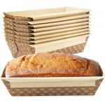 Disposable Paper Baking Loft Mold Cake Kraft Lightweight Rectangular for sale