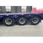 Oversized Cargo Low Bed Semi Trailer 30 Ton -100 Ton Transportation for sale