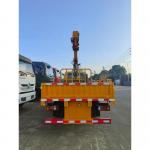 Original Double Cabin ISUZU 4x2 3.2 Tons Crane Mounted Truck