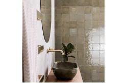 China New Bathroom Shower Kitchen Backsplash High Glossy Glazed Handmade Ceramic Wall Tiles supplier