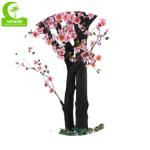 Fabric 250cm Indoor Cherry Blossom Tree With Nature Wood Trunk for sale