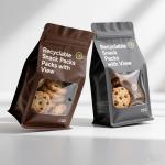​Durable 8-Side Gusseted Stand-Up Pouch With Transparent Window For Product Visibility for sale