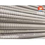 CORRUGATED FIN TUBE Copper Cu-Ni, Ad-Brass, Al-Brass, Carbon Steel, Stainless Steel for sale