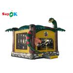 Giant Jungle Park  Inflatable Dinosaur Jumping Castle For Children for sale