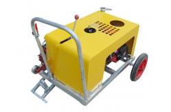 China Yellow Cable Hauling Machine For Cable Puller , Efficient Wire Laying Machine supplier