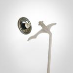 High Strength Tinplate Aerosol Spray Valve Polyurethane Foam Valve With Straw