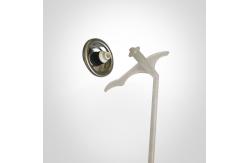 China High Strength Tinplate Aerosol Spray Valve Polyurethane Foam Valve With Straw supplier