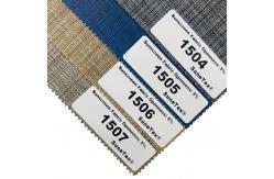 China Classic 5% Openness Fine Grained Plain Weave Sunscreen Fabrics For Roller Blinds supplier