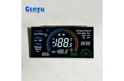 China 3.3V VA LCD Display Panel Black LCD Segment Display 46PIN White Backlight supplier
