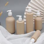 OEM ODM Wheat Straw Biodegradable Plastic Bottle For Hotel Amenities Home Bath for sale
