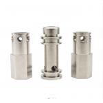 Precision Machining Metal Spare Parts Alloy Zinc / Nickel Plating For Automation