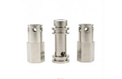 China Precision Machining Metal Spare Parts Alloy Zinc / Nickel Plating For Automation supplier