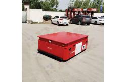 China 15 Tons Steerable Trackless Transfer Car For Material Handling supplier