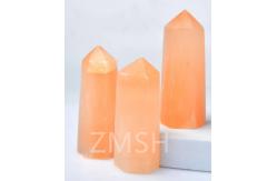 China Light Peach-Orange Lab Sapphire Gemstone Fusion Of Elegance And Innovation supplier