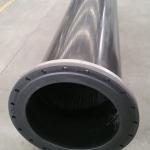 Wear Resistant Steel Flange Uhmwpe Dredging Pipe Flanged Uhmwpe Pipe With Corrosion Resistance for sale