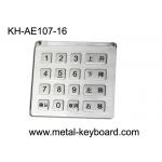 IP65 Rated Rugged Metal Kiosk Keypad with Customized Layout Design for sale