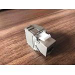 FTP Cat6 Punch Down Keystone Jack RJ45 180 Degree Metallic Color OEM / ODM for sale