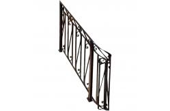 China Garden Gate Wrought Iron Guardrail Fence Rod Balusters Powder Coated supplier
