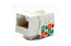 China Module Rj45 Female Cat6 UTP Keystone Jack Suitable For Patch Panel supplier