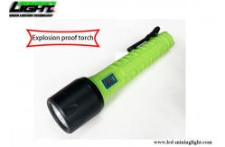 China Anti - Explosion LED Torch Light For Hazardous Areas 3500Lux IP68 supplier
