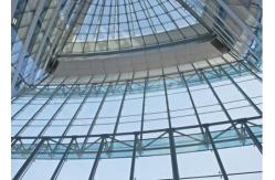 China Mill Finish Aluminum Curtain Wall Profile Bronze / Black Energy Saving supplier