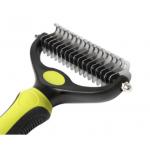Stainless Steel Pet Grooming Brush Massage Dematting Double Sided Pet Cleaning Hair Removal Comb for sale