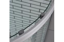 China Sliding Easy Clean Quadrant Shower Enclosures 1-1.2mm supplier