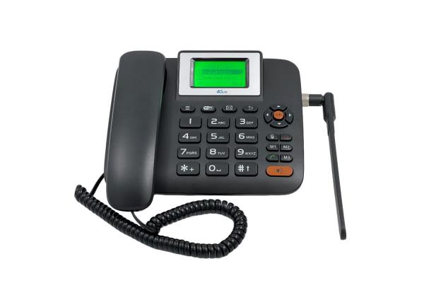 Volte Call Landline Phone With 4G SIM Card Slot WIFI Hotspot